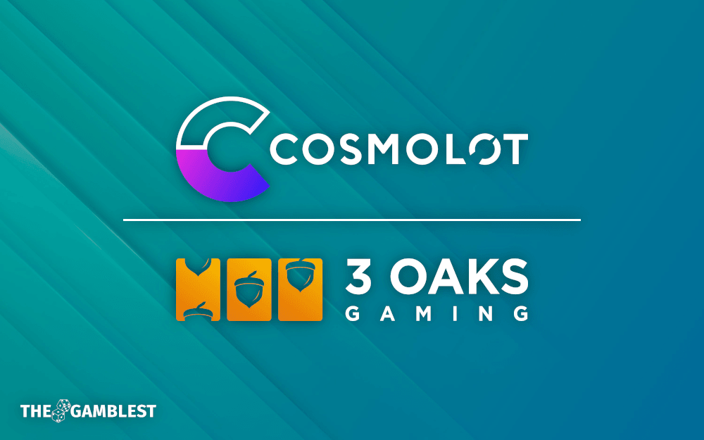 3 Oaks Gaming partners with Cosmolot, expands in Europe