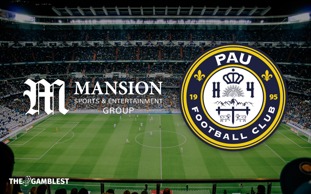 Mansion Sports sponsors the French football team Pau FC