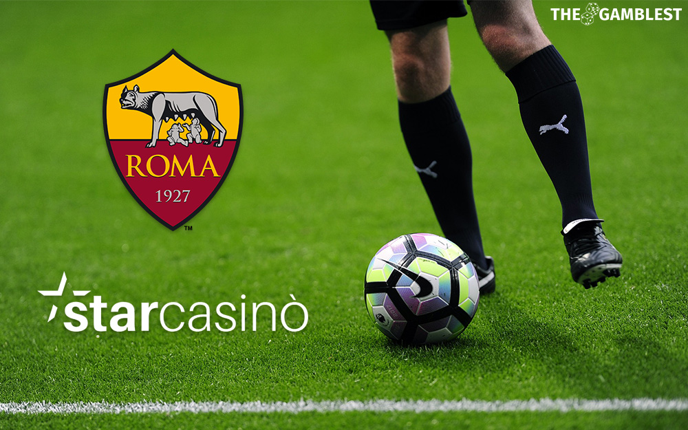 StarCasinò signs a premium deal with football team AS Roma