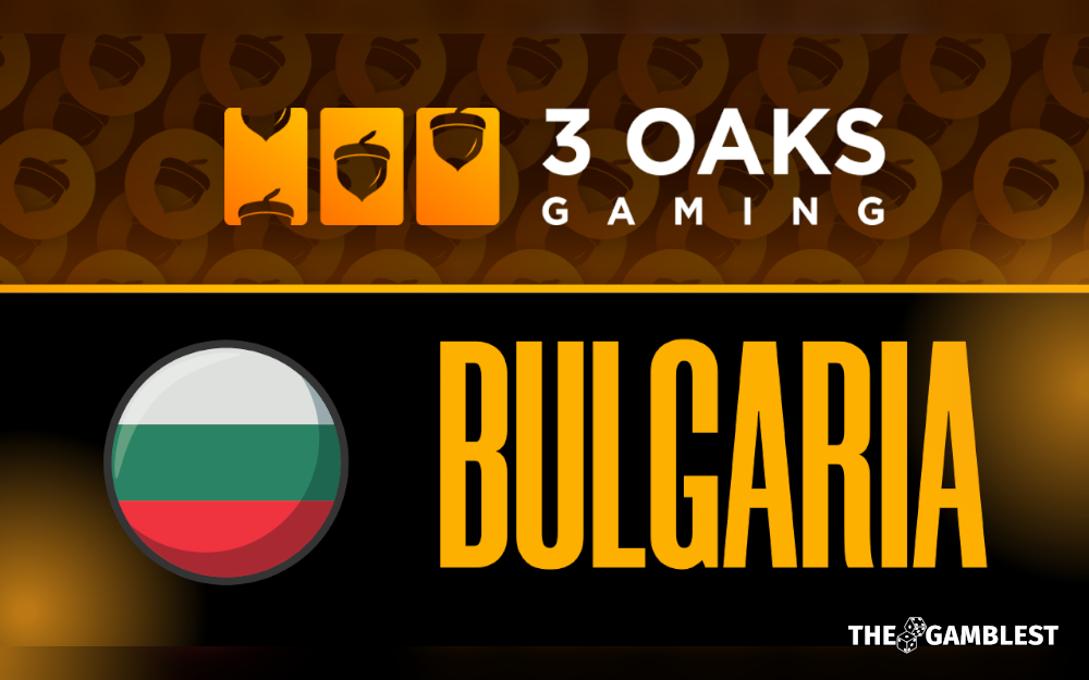 3 Oaks Gaming is now licensed in Bulgaria
