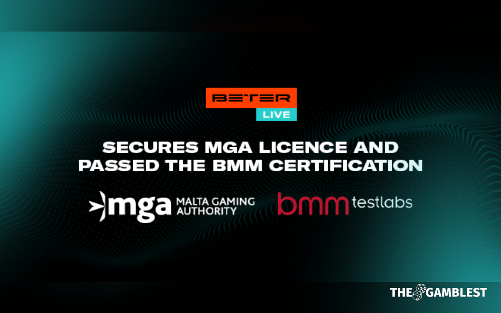 BETER granted MGA license and BMM certification