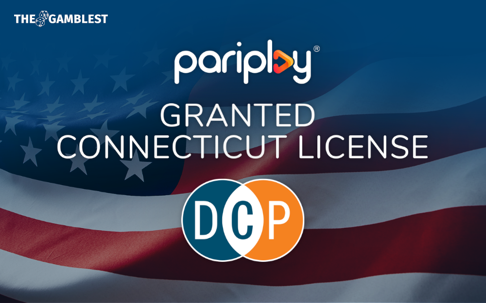 Pariplay now licensed to operate in Connecticut