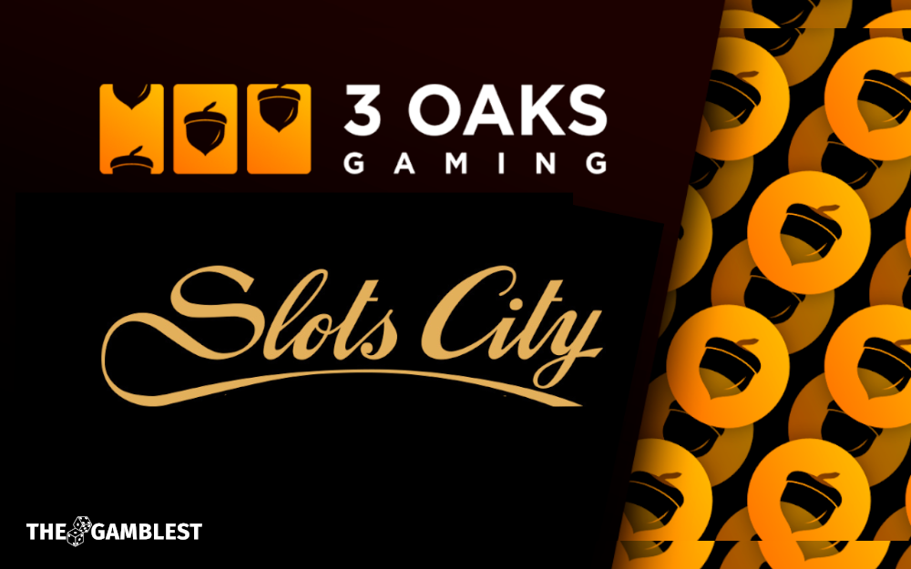 Slots City to partner with 3 Oaks Gaming
