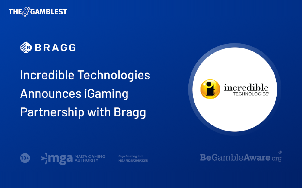 Bragg Gaming has partnered with Incredible Technologies