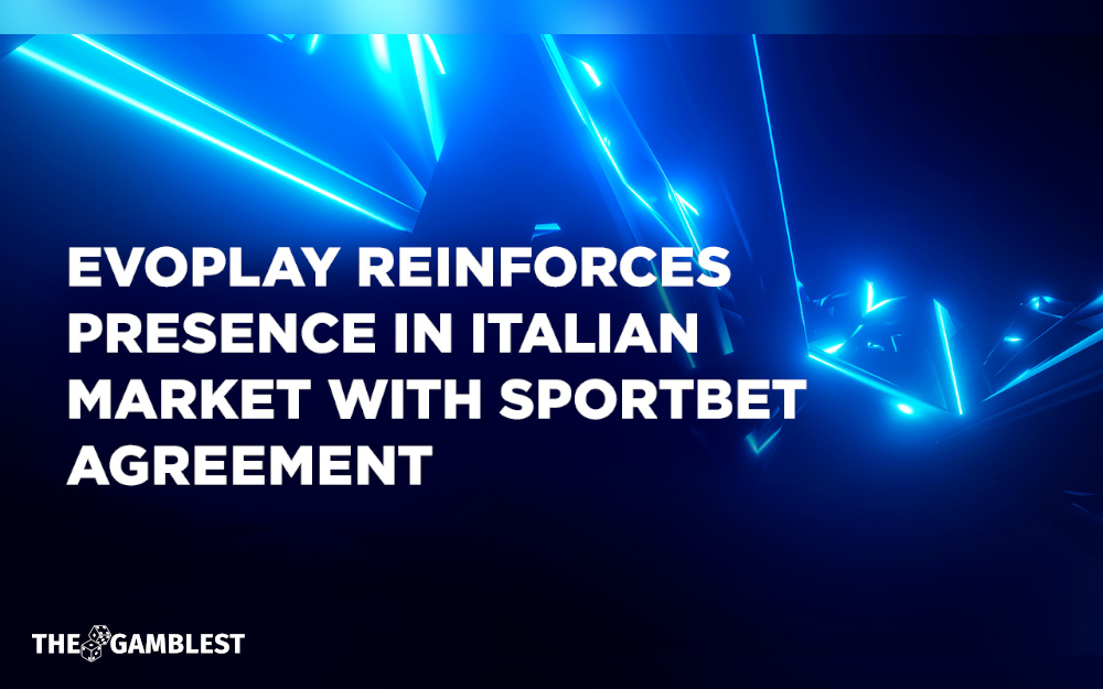 Evoplay partners with Sportbet, expanding in Italy