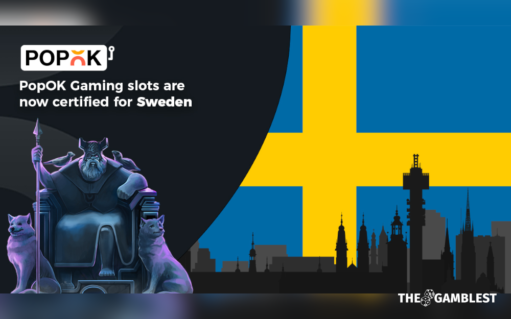 PopOK Gaming now licensed in Sweden