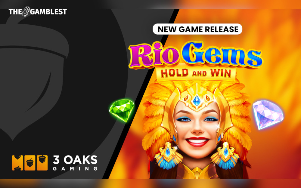 3 Oaks Gaming publishes latest slot game, Rio Gems