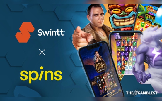 Swintt titles to go live with Spins.lv