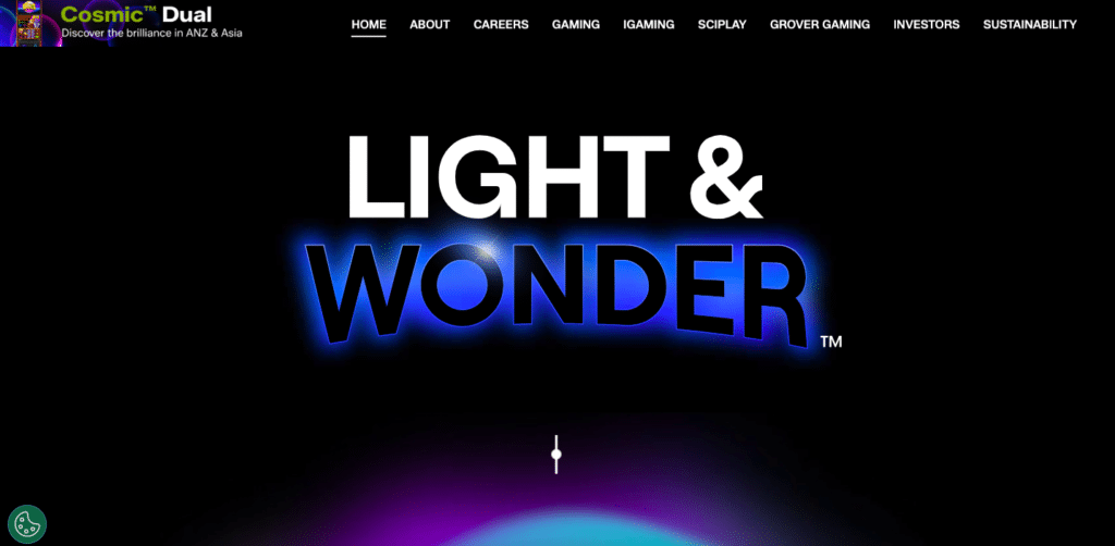 9. light & wonder web