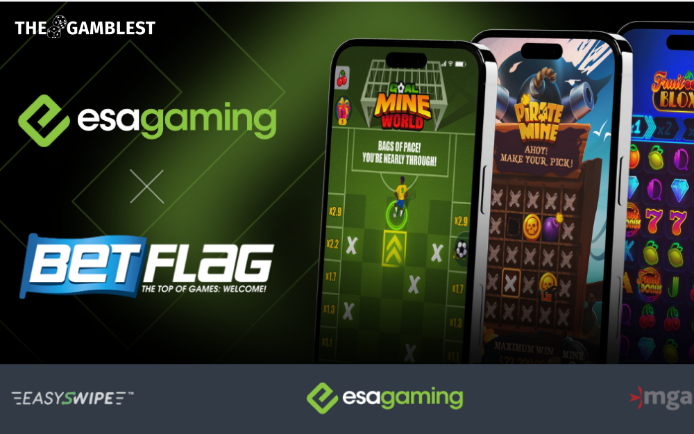 ESA Gaming goes offering live with BetFlag in Italy