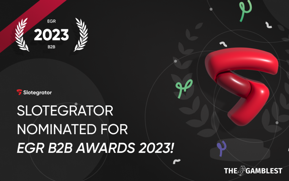 Slotegrator as the nominee of EGR Global B2B Awards 2023