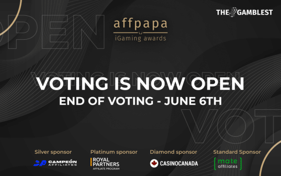Voting for AffPapa iGaming Awards 2023 is available now