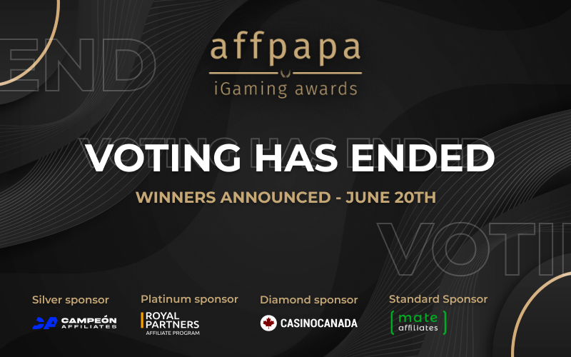 AffPapa iGaming Awards 2023 voting phase is closed