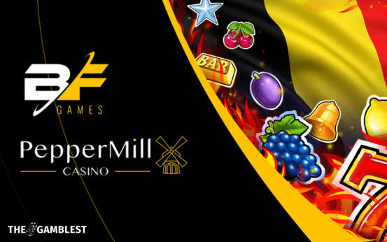 BF Games expands in Belgium with PepperMill Casino