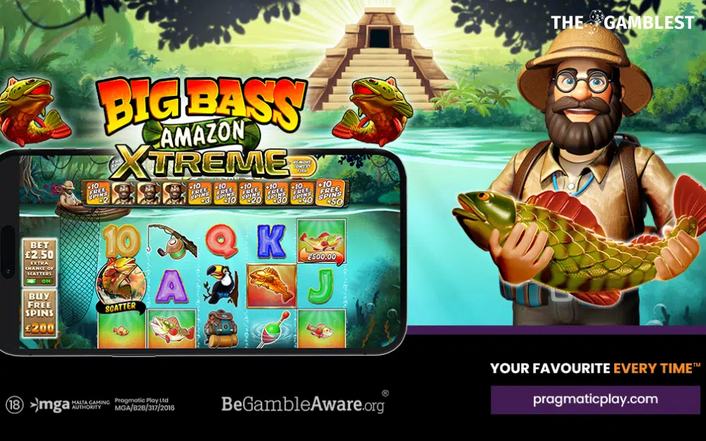 Big Bass Amazon XtremeTM launch by Pragmatic Play Big Bass Amazon XtremeTM launch by Pragmatic Play