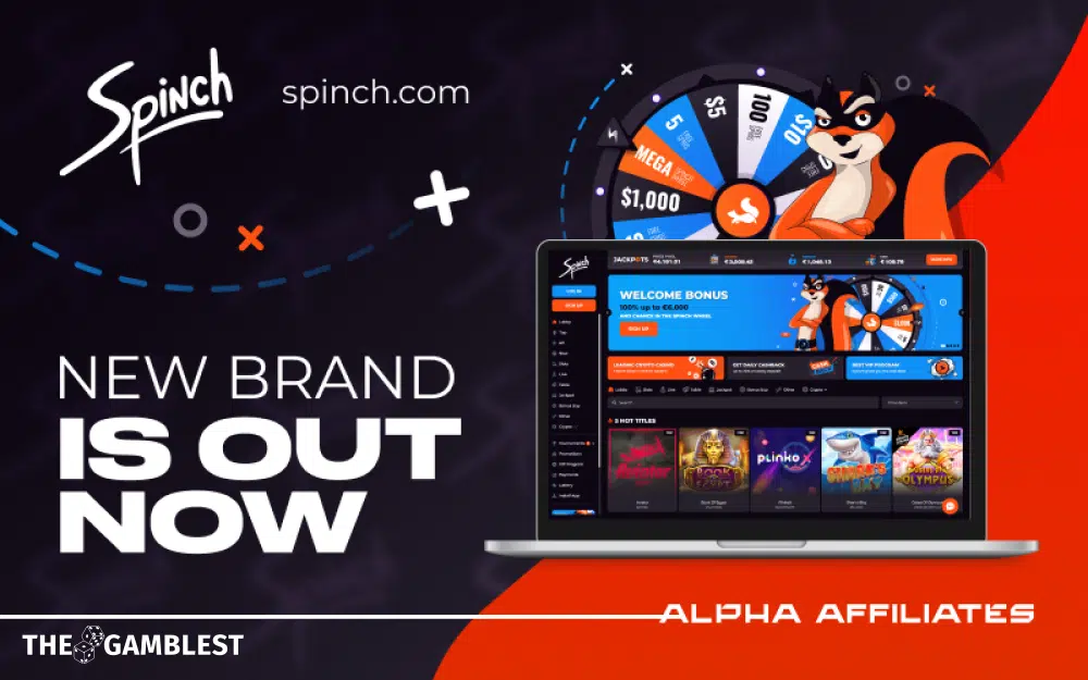 Spinch – Tier 1-focused gambling product by Alpha Affiliates Spinch – Tier 1-focused gambling product by Alpha Affiliates