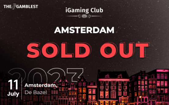 iGaming Club Amsterdam 2023 event is sold-out