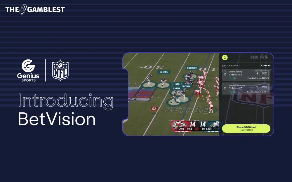 BetVision by Genius Sports transforms the NFL betting BetVision by Genius Sports transforms the NFL betting