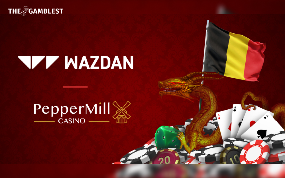 Wazdan expands in Belgium with PepperMill Casino