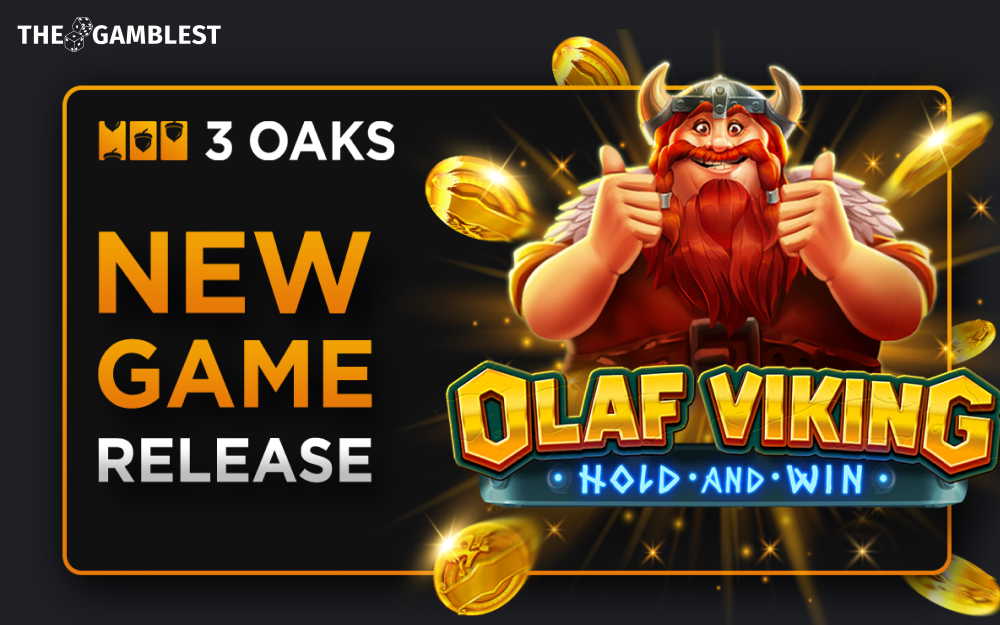 3 Oaks Gaming to launch a new game Olaf Viking: Hold and Win
