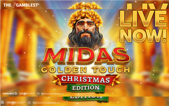 Thunderkick launched Midas: Golden Touch Christmas Edition
