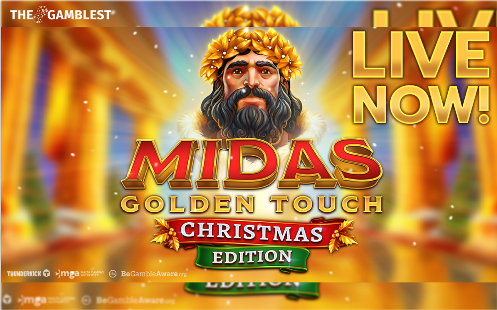Thunderkick launched Midas: Golden Touch Christmas Edition