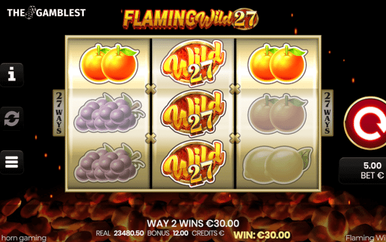 Tom Horn Gaming to launch new title Flaming Wild 27