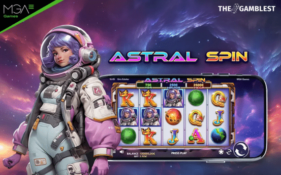 MGA Games has launched its latest hit of 2023 – Astral Spin