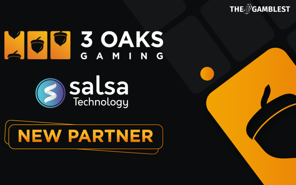 3 Oaks Gaming goes live with Salsa Technology