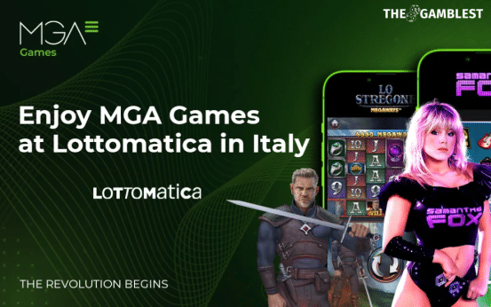 MGA Games collaborates with Lottomatica, expanding in Italy