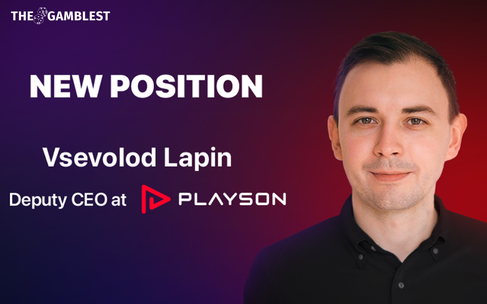 Playson promotes Vsevolod Lapin to Deputy CEO