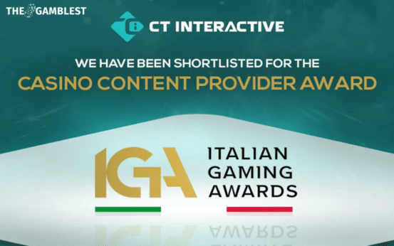 CT Interactive is finalist at the Italian Gaming Awards 2024