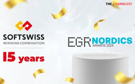 SOFTSWISS Secures Software Supplier Award at EGR Nordics 2024