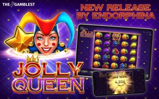 Endorphina releases its newest title – Jolly Queen