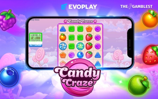 Evoplay offers an avalanche of sweet treats in Candy Craze