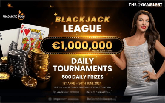 Pragmatic Play to launch €1,000,000 monthly Blackjack League