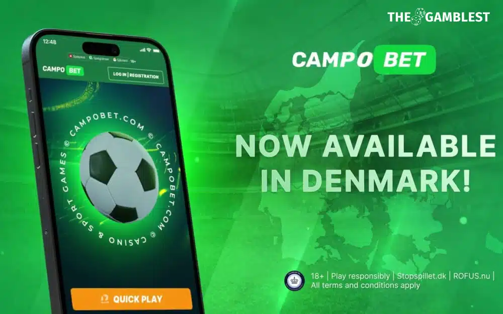 Soft2Bet presents CampoBet casino and sportsbook in Denmark