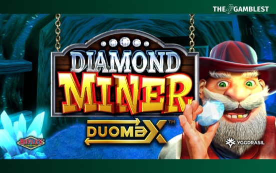Reflex Gaming’s Diamond Miner DuoMax shines with Yggdrasil