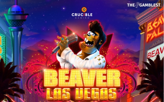 The King in Crucible Gaming’s latest release Beaver Las Vegas