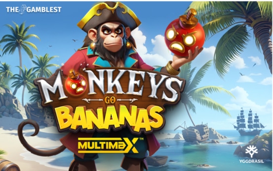 Yggdrasil offers multipliers in Monkeys Go Bananas MultiMax™