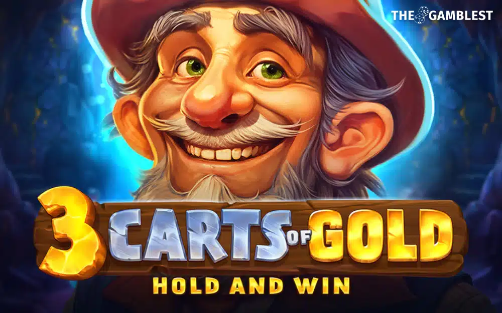 More gold-digging adventures in Playson’s 3 Carts of Gold: Hold and Win