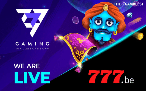 7777 gaming launches in Belgium with 777.be partnership