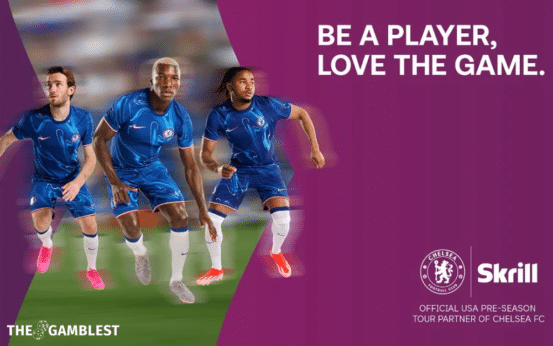 Chelsea FC starts partnership with Skrill for the pre-season tour