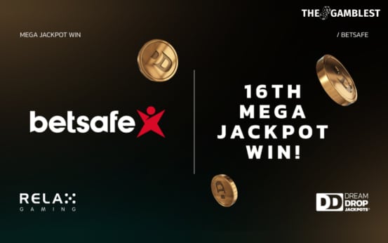 Dream Drop Jackpot reaches sweet sixteen as Betsafe crowns latest millionaire
