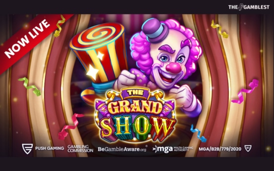Push Gaming packs features galore into the big top in The Grand Show