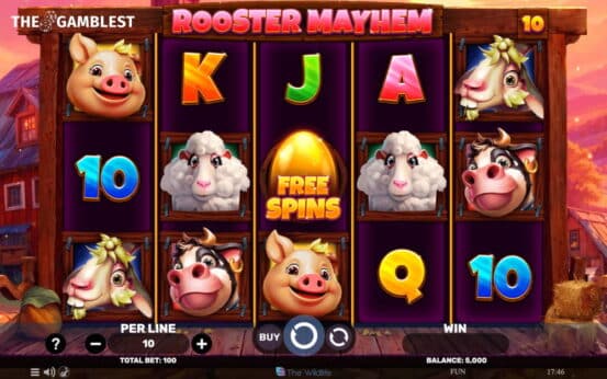 Spinomenal releases barnstorming Rooster Mayhem slot