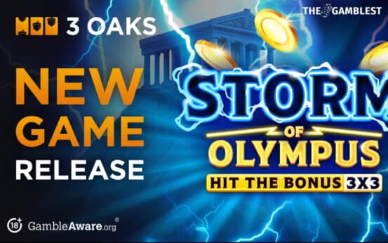 3 Oaks Gaming unleashes new Storm of Olympus