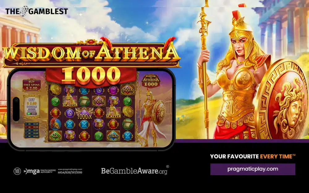 Pragmatic Play supercharges wins in Wisdom of Athena 1000