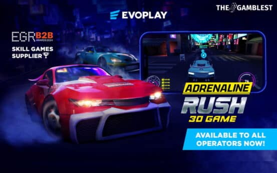 Evoplay introduces Adrenaline Rush to wider operator network