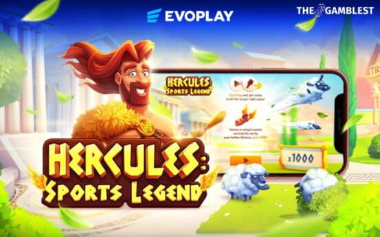 Evoplay presents its newest instant game Hercules: Sports Legend